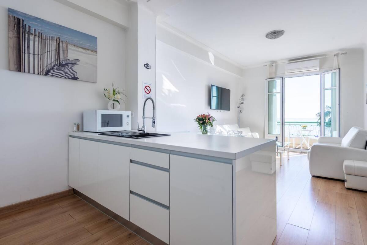 Modern Sea View Apartment On Promenade Des Anglais Nice Exterior foto